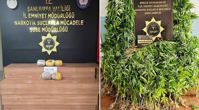 Şanlıurfa'da 2 Adrese Operasyon! 3 Gözaltı