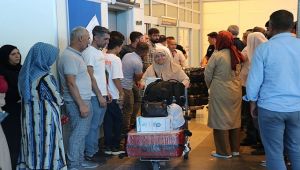 Şanlıurfa'da Diyanetin İlk Hac Kafilesi Yurda Döndü