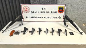 Şanlıurfa'da silah kaçakçılığı operasyonu!