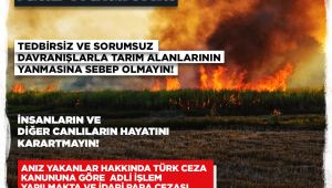 Şanlıurfa'da Tarım Arazilerine Sıkı Denetim