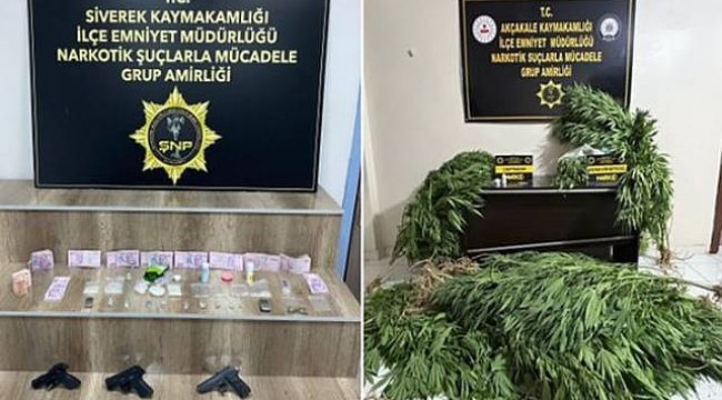Siverek ve Akçakale İlçesinde Operasyon! 4 Gözaltı