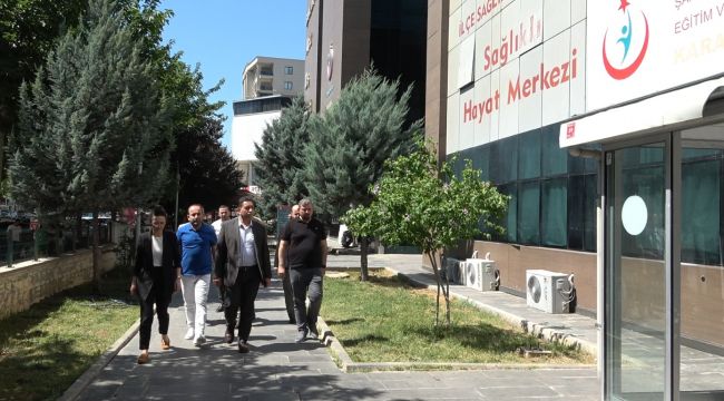 Solmaz sağlık tesislerini inceledi