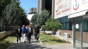 Solmaz sağlık tesislerini inceledi