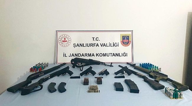 Urfa'da Çok Sayıda Silah Ele Geçirildi! 304 Aranan Şahıs Yakalandı