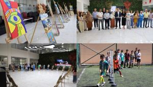 Karaköprü'de Resim Kursu Öğrencilerinin Eserleri Sergilendi
