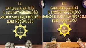 Şanlıurfa'da Uyuşturucu Operasyonu! 3 Gözaltı 