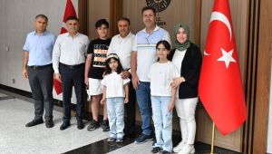 Vali Şıldak LGS Birincilerini Misafir Etti