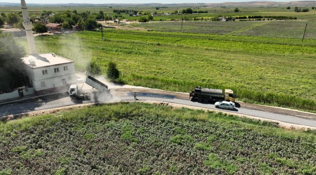 Büyükşehir’den Suruç Kırsalında Yol Atağı