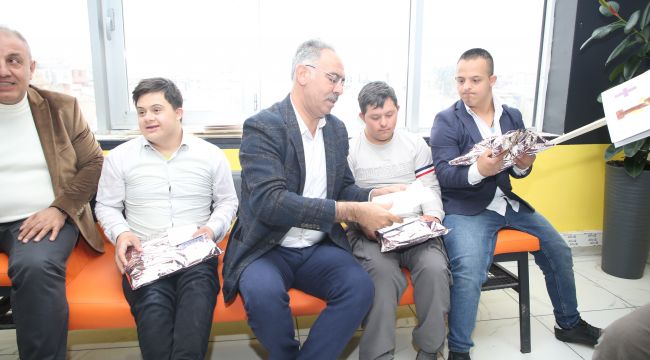 Başkan Mehmet Kuş Özel Çocukları Ağırladı