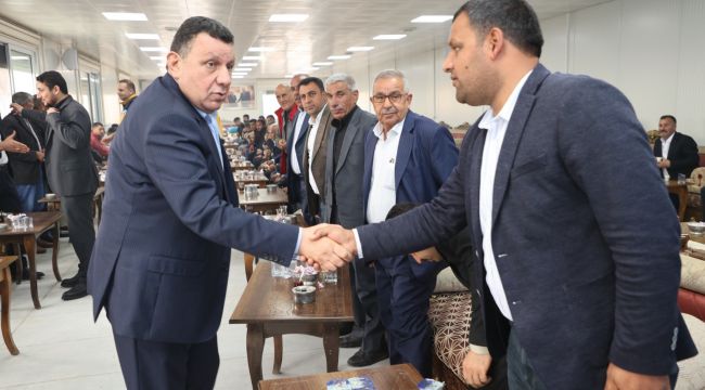 Başkan Özyavuz Harranlı Hemşehrileriyle Bayramlaştı