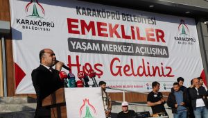 Karaköprü Belediyesi Emekliler Yaşam Merkezini Hizmete Sundu