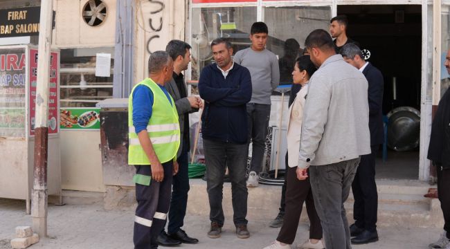 Suruç Belediyesinden Yol Çalışmalarına Denetim ve Bayram Öncesi Esnaf Ziyareti