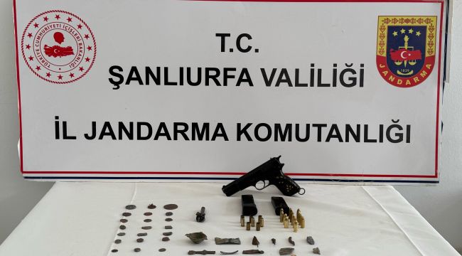 Şanlıurfa İl Jandarma Komutanlığı’ndan Kültürel Miras Kaçakçılarına Geçit Yok!