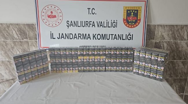 Viranşehir'de Kaçak Sigara Operasyonu: 2.816 Paket Ele Geçirildi