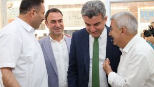 Ak Parti İl Başkanı Günbegi Buğday Pazarı Esnaflarını Ziyaret Etti