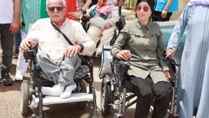 Başkan Özyavuz Şanlıurfa Engellileri Yaşatma Ve Dayanışma Derneği Üyelerini Harran'da Ağırladı