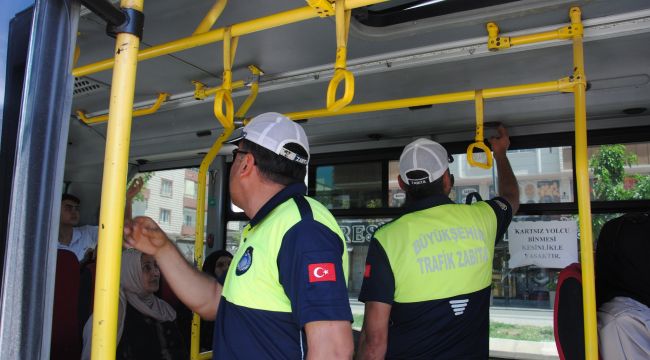 Büyükşehir Belediyesi’nden Klima Çalıştırmayan Otobüslere Sıkı Takip