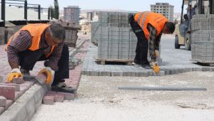 Doğukent'te Üstyapı Çalışmaları Sürüyor