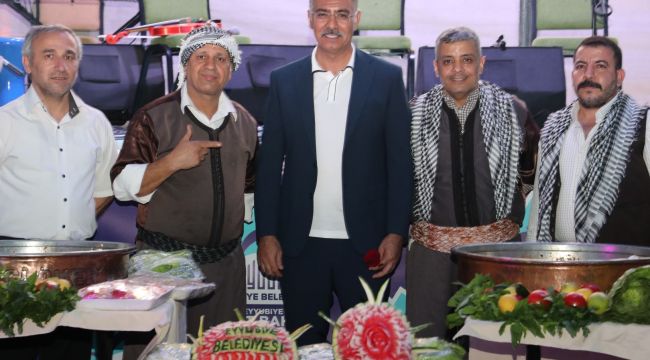 Eyyübiye Millet Bahçesi’nde Muhteşem Gece