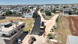  Halfeti’de Ulaşımı Rahatlatacak Asfalt Hamlesi