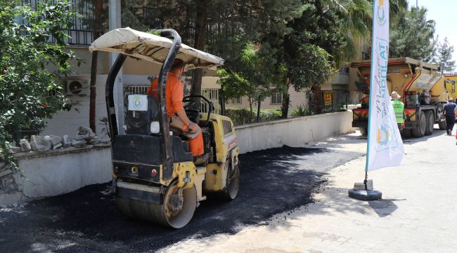 Haliliye Belediyesi’nden Paşabağı Mahallesi’ne Sıcak Asfalt Çalışması