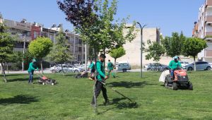 Haliliye Belediyesi Parkları Yaz Mevsimine Hazırlıyor