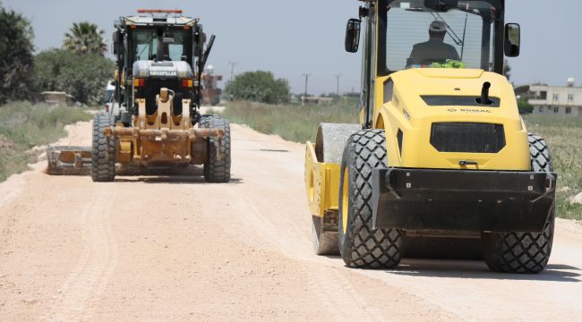 Harran'a Önce Su Geldi, Şimdi De Sıcak Asfalt