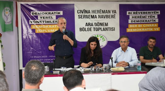 Hilvan, Yerel Yönetimler Ara Dönem Bölge Toplantısına Ev Sahipliği Yaptı