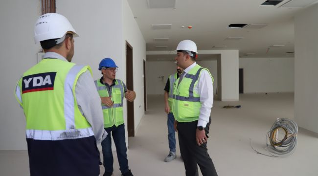 İl Sağlık Müdürü Doç. Dr. Abdullah Solmaz’dan Şanlıurfa Şehir Hastanesi’ne İnceleme Ziyareti