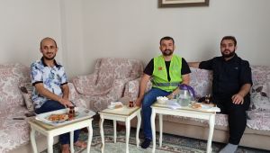 İz Bırakanlar Cemiyeti Başkanı Şanlı'dan Anlamlı Ziyaret