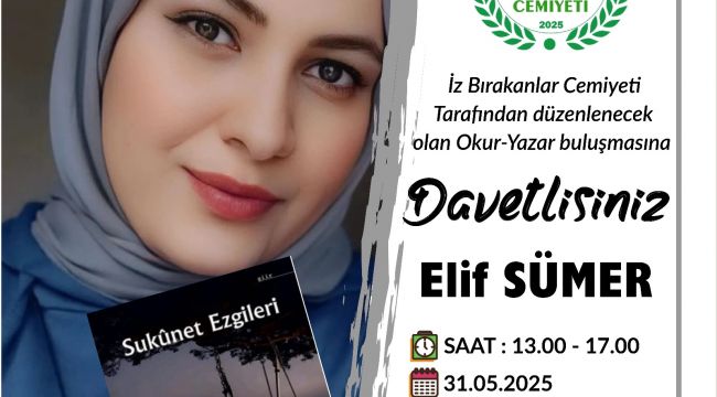 İz Bırakanlar Cemiyeti'nden Edebiyat Şöleni!