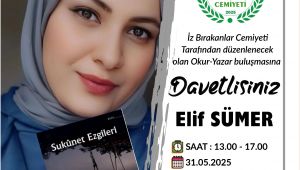 İz Bırakanlar Cemiyeti'nden Edebiyat Şöleni!