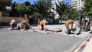Karaköprü’de Üstyapı Çalışmaları Hız Kesmeden Devam Ediyor