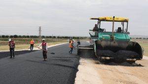  Şanlıurfa Asri Mezarlık Yeni Yolunda Asfalt Çalışmaları Başladı