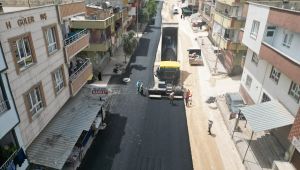 Şanlıurfa Büyükşehir Belediyesi 2141. Caddeyi sıcak asfaltla buluşturdu