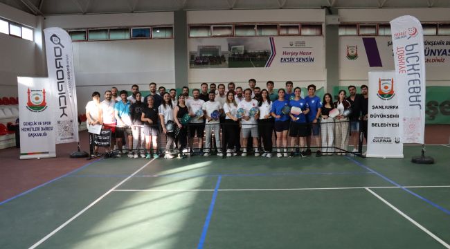 Şanlıurfa Büyükşehir Belediyesi İle Pickleball Sporu Güneydoğu’ya Taşındı