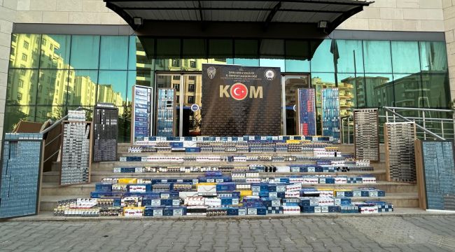 Şanlıurfa'da 19.800 Paket Kaçak Sigara Ele Geçirildi: 1 Kişi Tutuklandı