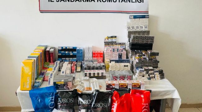 Şanlıurfa’da Jandarmadan Tütün ve Alkol Kaçakçılarına Darbe