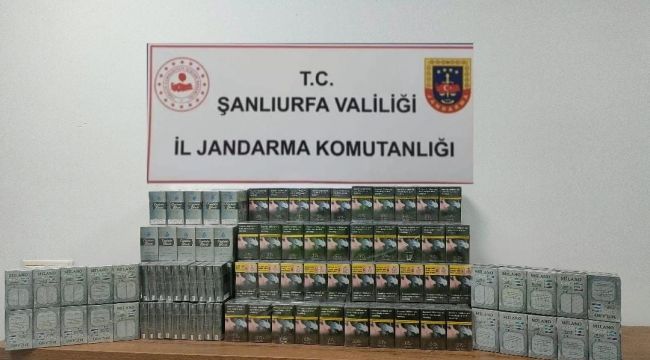 Şanlıurfa'da Kaçak Tütün ve Alkol Operasyonu: 980 Paket Kaçak Sigara Ele Geçirildi