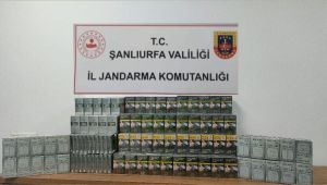 Şanlıurfa'da Kaçak Tütün ve Alkol Operasyonu: 980 Paket Kaçak Sigara Ele Geçirildi