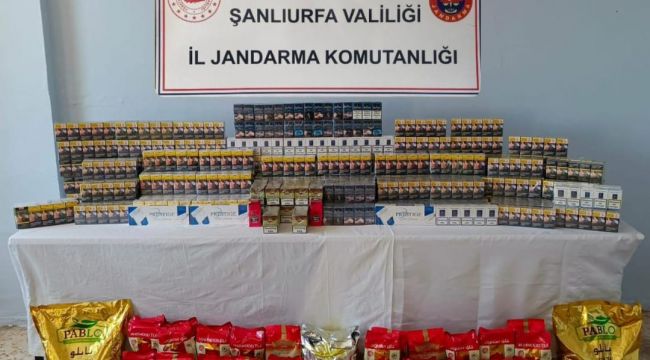 Şanlıurfa’da Kaçak Tütün Ve Alkol Operasyonu: Binlerce Kaçak Ürün Ele Geçirildi