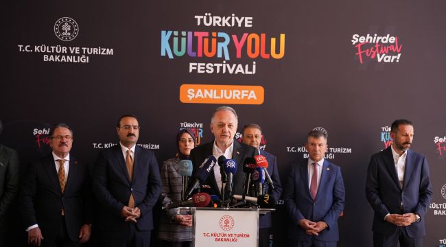 Şanlıurfa Kültür Yolu Festivali Coşkuyla Başladı