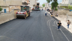 Suruç’un Çehresi Büyükşehir’le Değişiyor; Suruç’ta Remil Yolu Sıcak Asfaltla Yenilendi