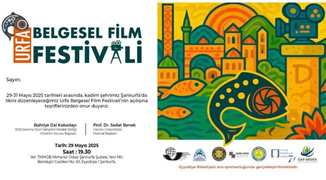 ‘Urfa Belgesel Film Festivali’ Başlıyor!
