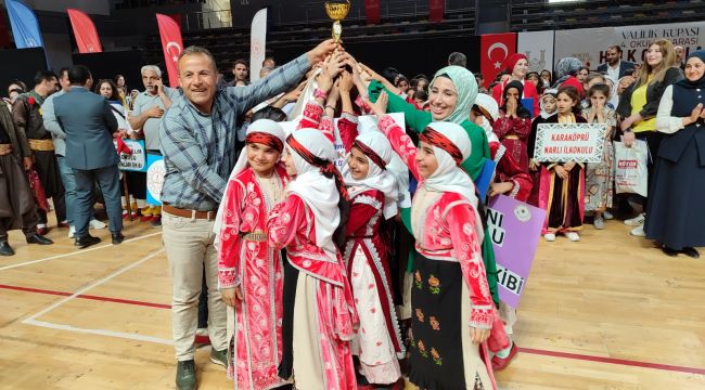Valilik Kupası Okullar Arası Halk Oyunları Yarışması Tamamlandı
