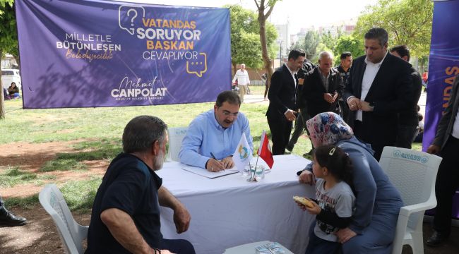 Vatandaşlar Sordu Başkan Canpolat Cavapladı