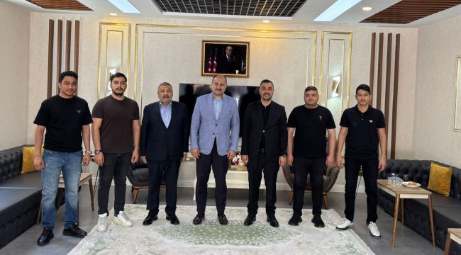 Başkan Gülpınar’dan MHP Siverek İlçe Başkanı Fettahlı’ya Ziyaret