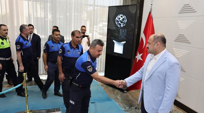 Başkan Gülpınar, Personelleriyle Bayramlaştı