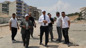 Başkan Mehmet Kuş Osmanlı Mahallesi’nde İncelemelerde Bulundu