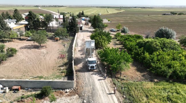 Büyükşehir Yolları Yeniliyor, Suruç Kırsalı Rahat Bir Nefes Alıyor